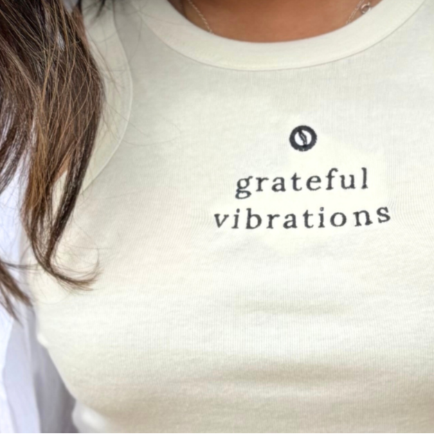 Grateful vibrations - stretchy fit tank top
