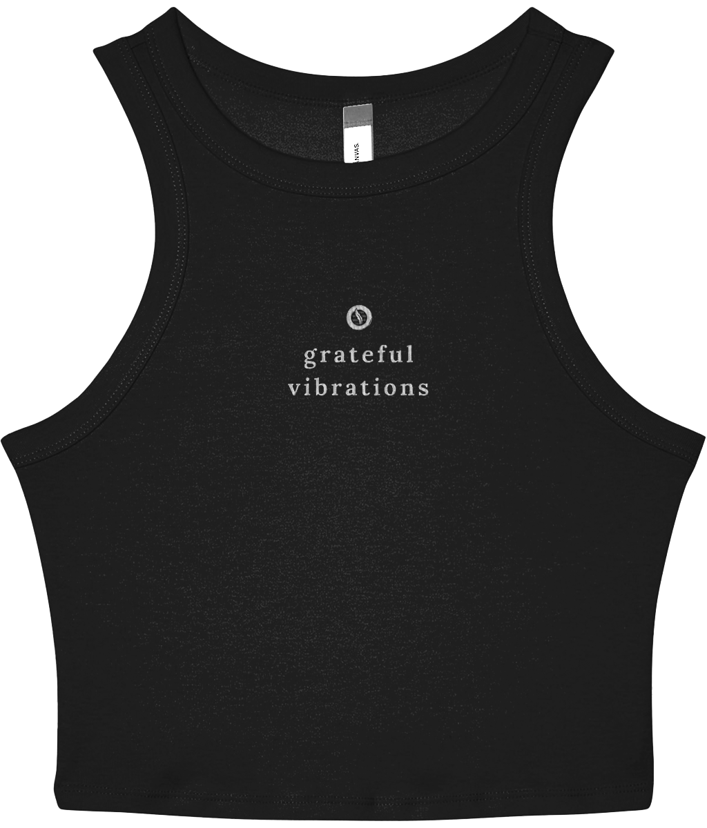 Grateful vibrations - stretchy fit tank top