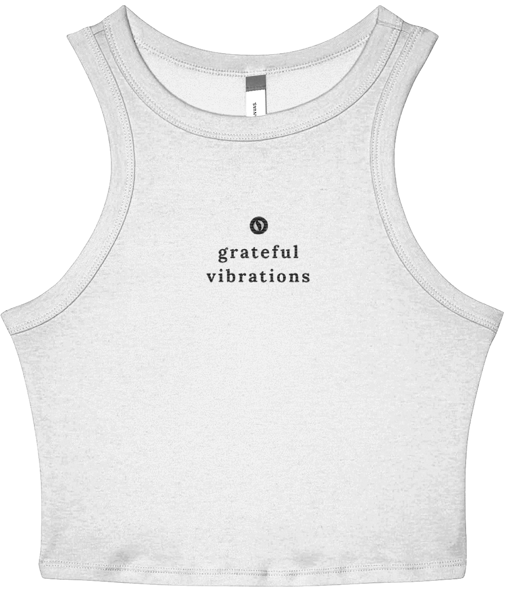 Grateful vibrations - stretchy fit tank top