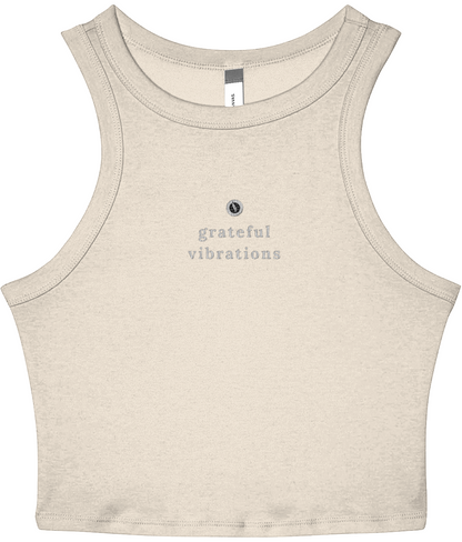 Grateful vibrations - stretchy fit tank top